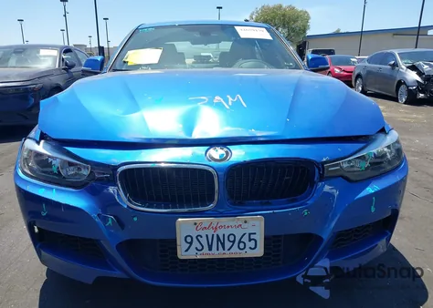 2013 BMW 328I z USA, uszkodzony, nr VIN WBA3C1C50DF443136
